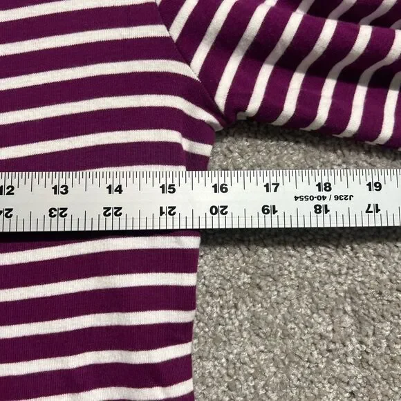 Simply Styled Woman’s Boat Neck 3/4 Sleeve Tee Shirt Blouse Size Medium - Picture 5 of 7